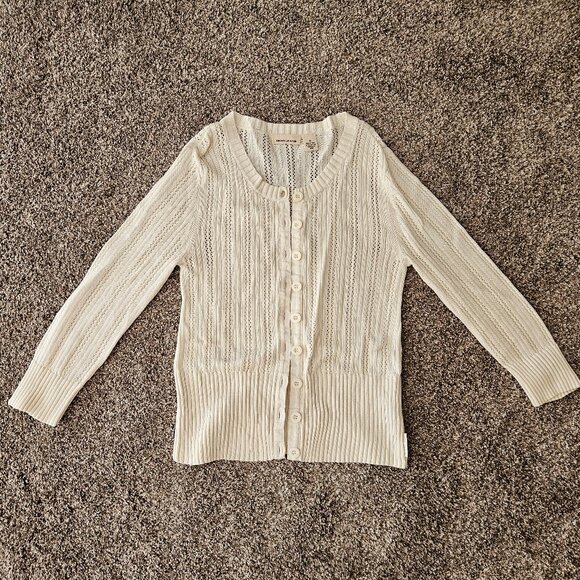 DKNY Lacy Knit Cardigan - Picture 1 of 11